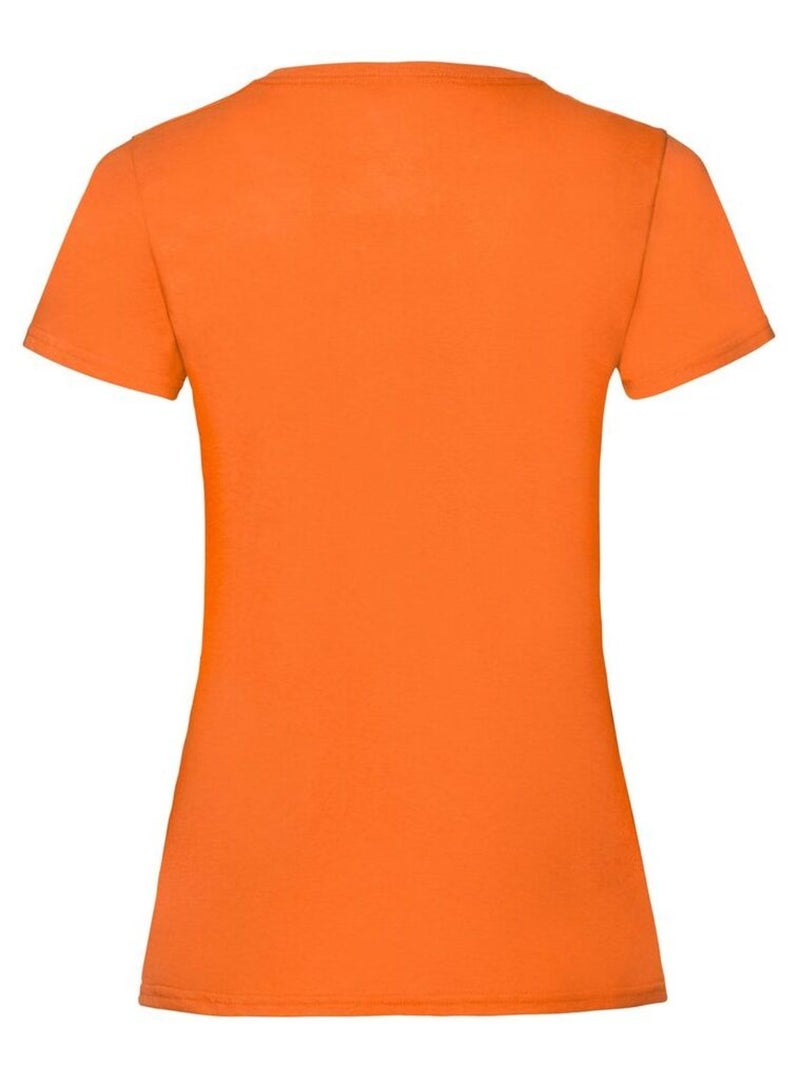 Fruit of the Loom - T-shirt VALUEWEIGHT Orange - Kiabi