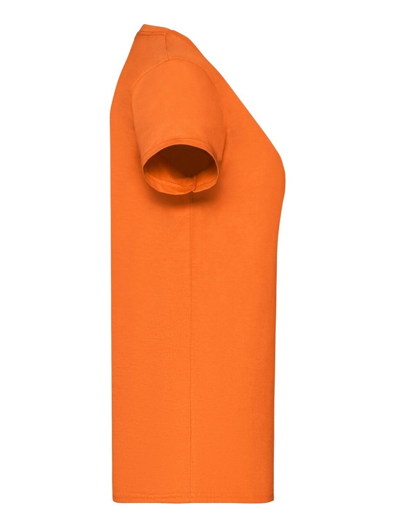 Fruit of the Loom - T-shirt VALUEWEIGHT Orange - Kiabi