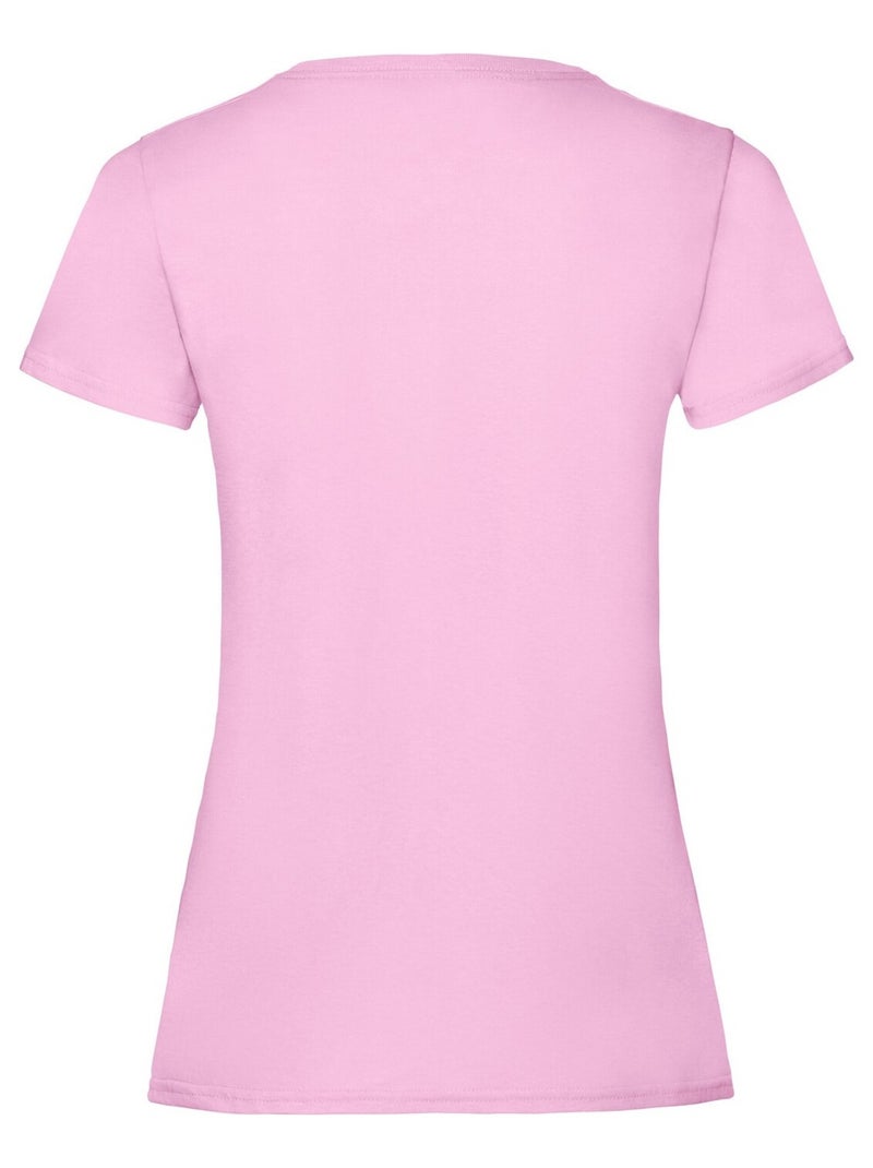 Fruit of the Loom - T-shirt VALUEWEIGHT Rose clair - Kiabi