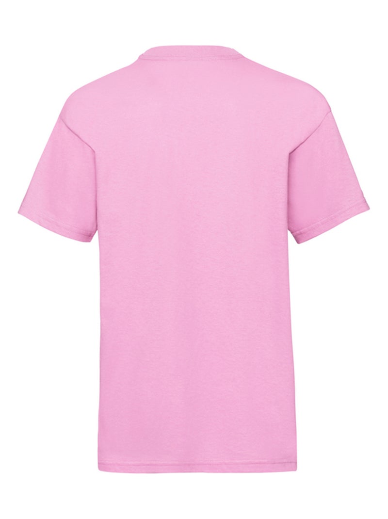 Fruit of the Loom - T-shirt VALUEWEIGHT Rose clair - Kiabi