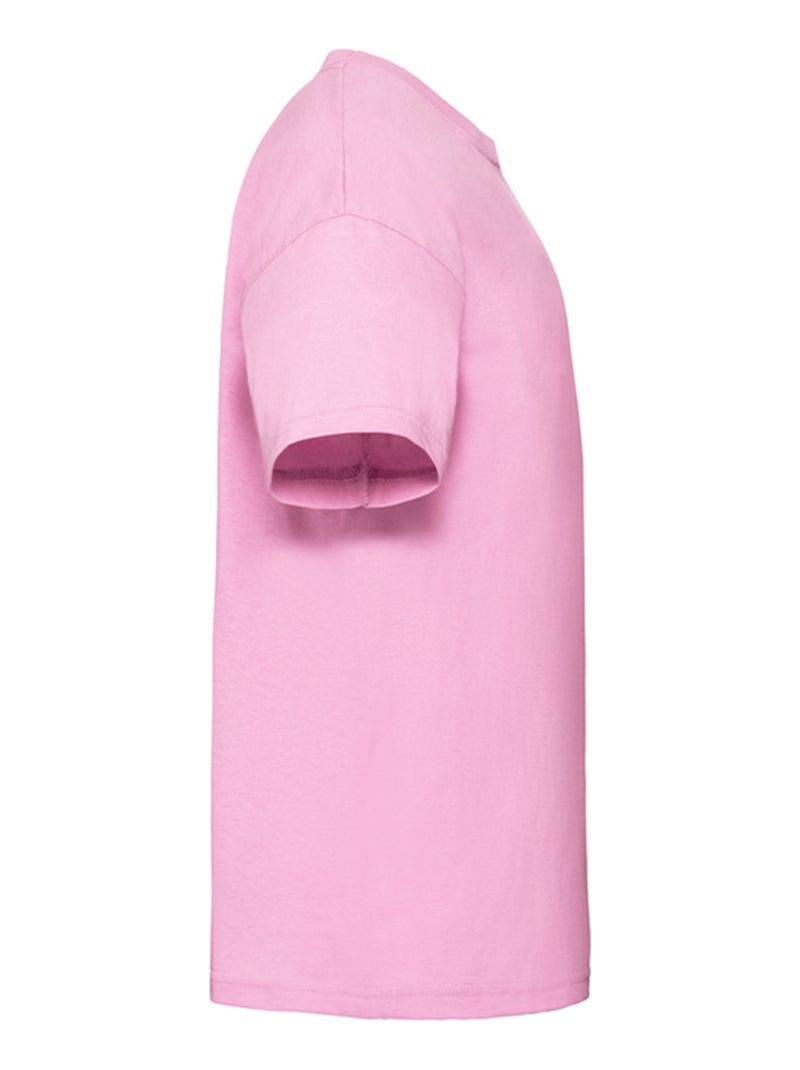 Fruit of the Loom - T-shirt VALUEWEIGHT Rose clair - Kiabi