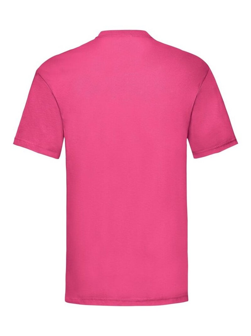 Fruit of the Loom - T-shirt VALUEWEIGHT Rose fushia - Kiabi