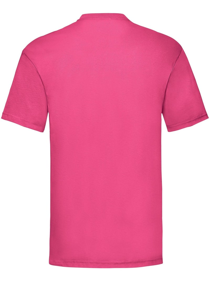 Fruit of the Loom - T-shirt VALUEWEIGHT Rose fushia - Kiabi