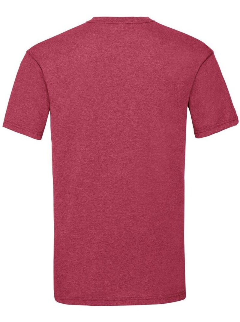 Fruit of the Loom - T-shirt VALUEWEIGHT Rouge carmin - Kiabi