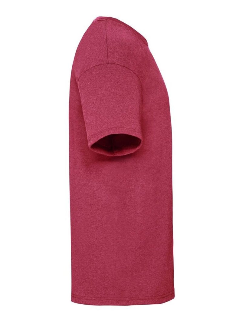 Fruit of the Loom - T-shirt VALUEWEIGHT Rouge carmin - Kiabi