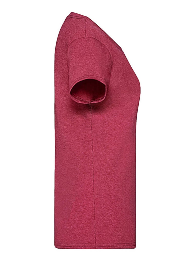 Fruit of the Loom - T-shirt VALUEWEIGHT Rouge carmin - Kiabi