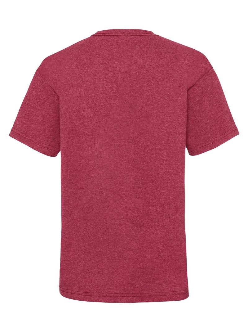 Fruit of the Loom - T-shirt VALUEWEIGHT Rouge - Kiabi
