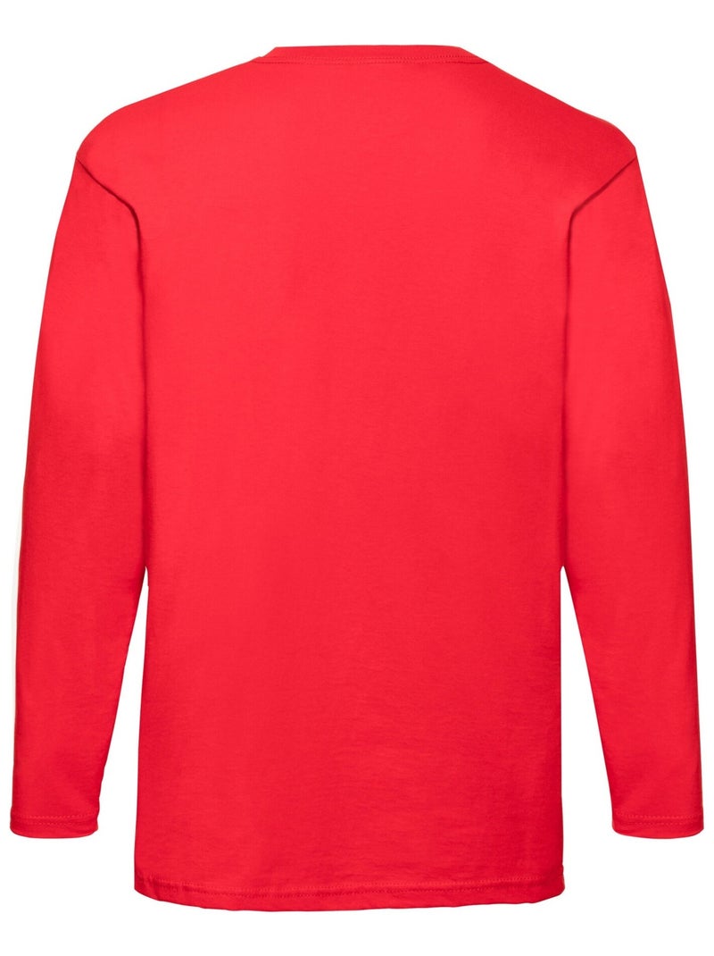 Fruit of the Loom - T-shirt VALUEWEIGHT Rouge - Kiabi