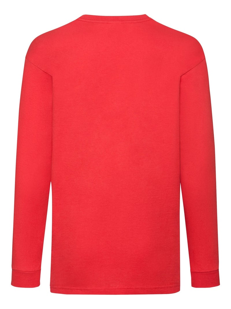Fruit of the Loom - T-shirt VALUEWEIGHT Rouge - Kiabi