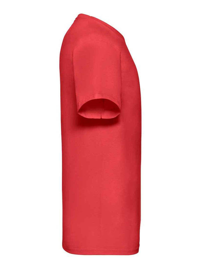 Fruit of the Loom - T-shirt VALUEWEIGHT Rouge - Kiabi