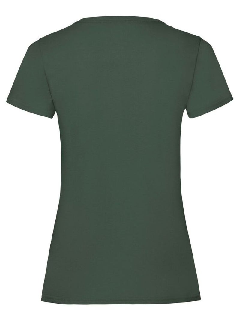 Fruit of the Loom - T-shirt VALUEWEIGHT Vert bouteille - Kiabi