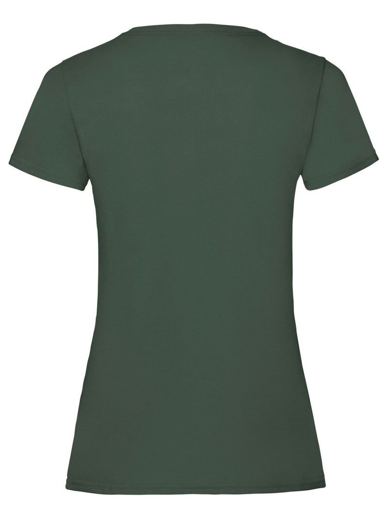 Fruit of the Loom - T-shirt VALUEWEIGHT Vert bouteille - Kiabi