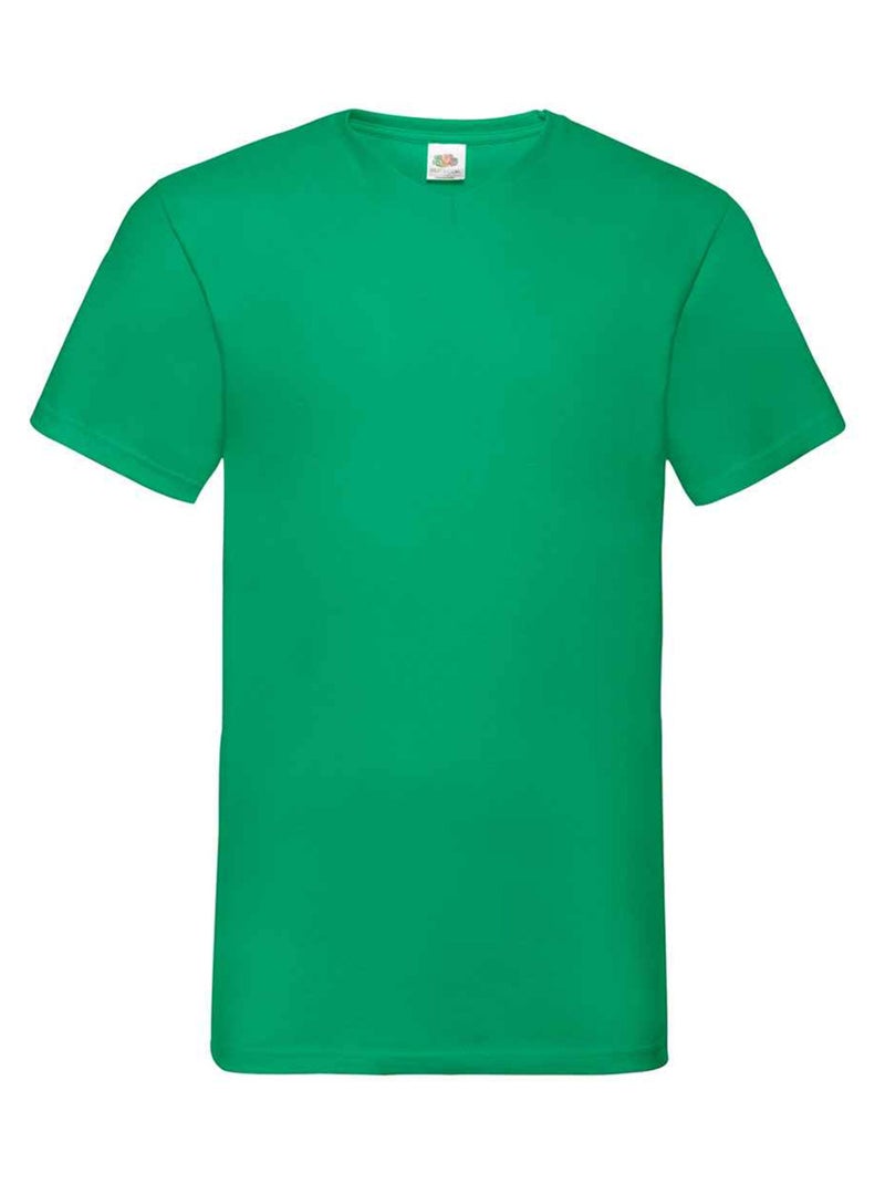 Fruit of the Loom - T-shirt VALUEWEIGHT Vert jade - Kiabi
