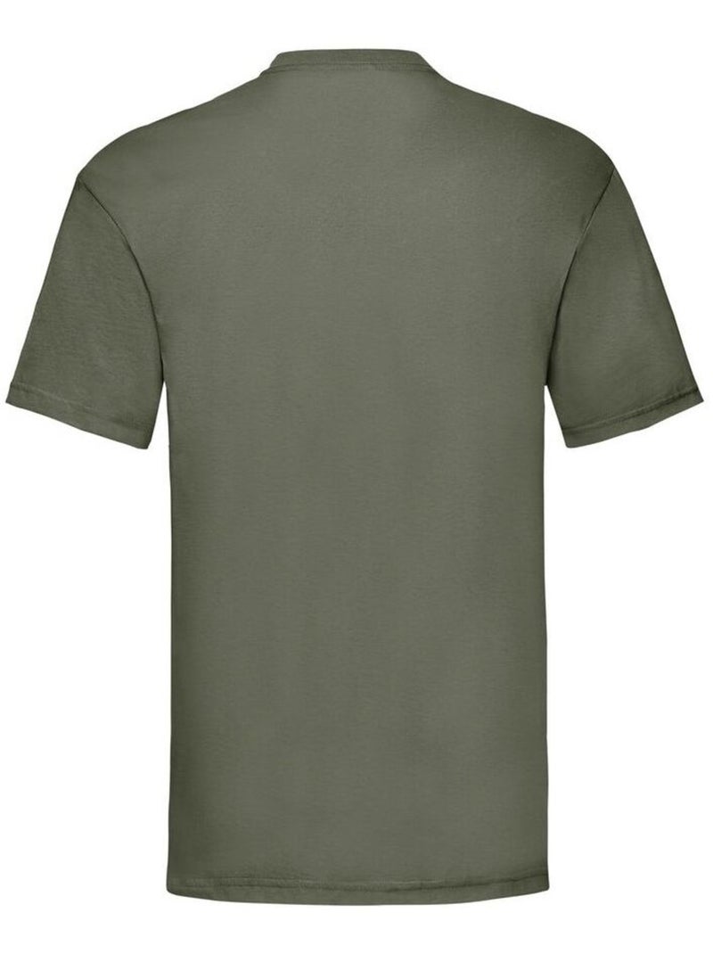 Fruit of the Loom - T-shirt VALUEWEIGHT Vert olive - Kiabi