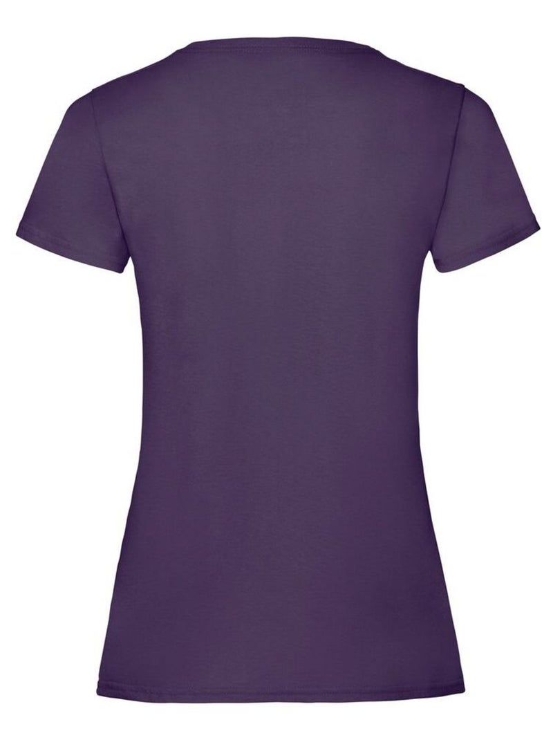 Fruit of the Loom - T-shirt VALUEWEIGHT Violet - Kiabi