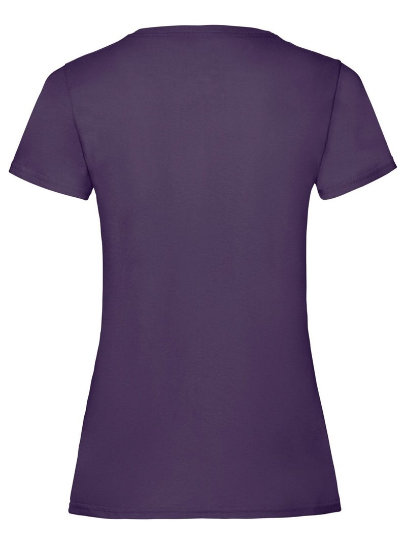 Fruit of the Loom - T-shirt VALUEWEIGHT Violet - Kiabi