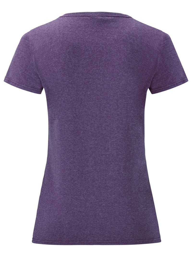 Fruit of the Loom - T-shirt VALUEWEIGHT Violet foncé - Kiabi