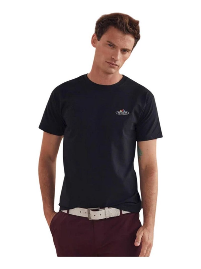 Fruit of the Loom - T-shirt VINTAGE Noir - Kiabi