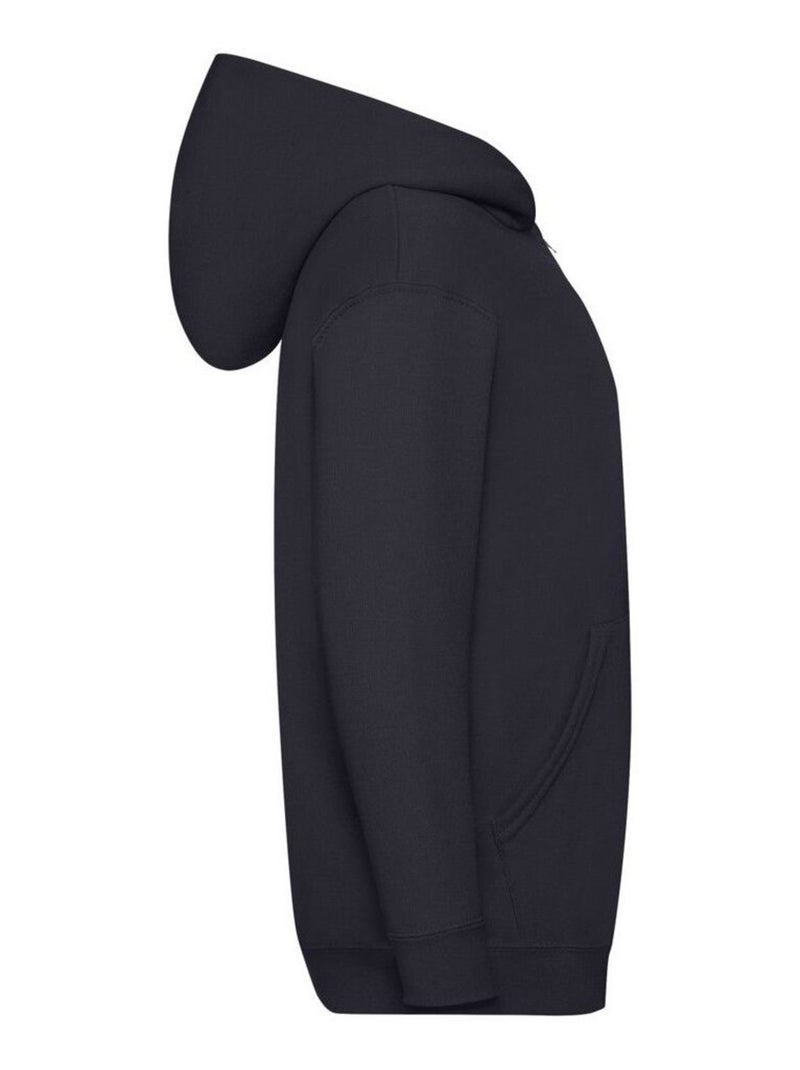 Fruit of the Loom - Veste à capuche CLASSIC Bleu nuit - Kiabi