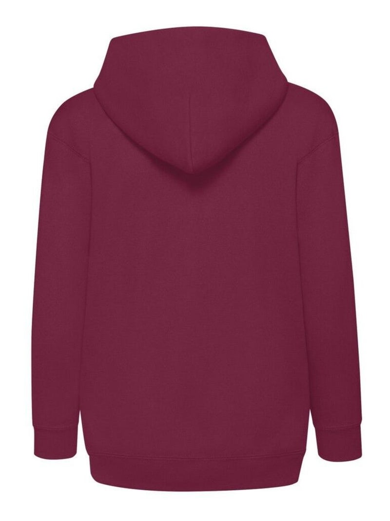 Fruit of the Loom - Veste à capuche CLASSIC Bordeaux - Kiabi