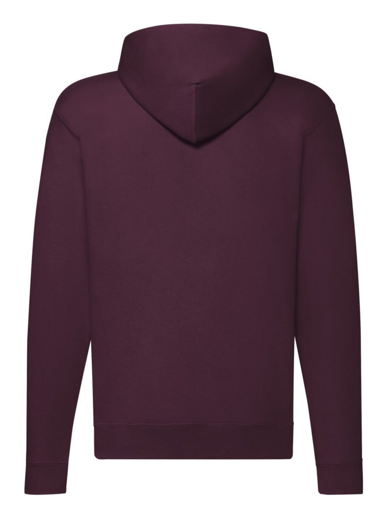 Fruit of the Loom - Veste à capuche CLASSIC Bordeaux - Kiabi