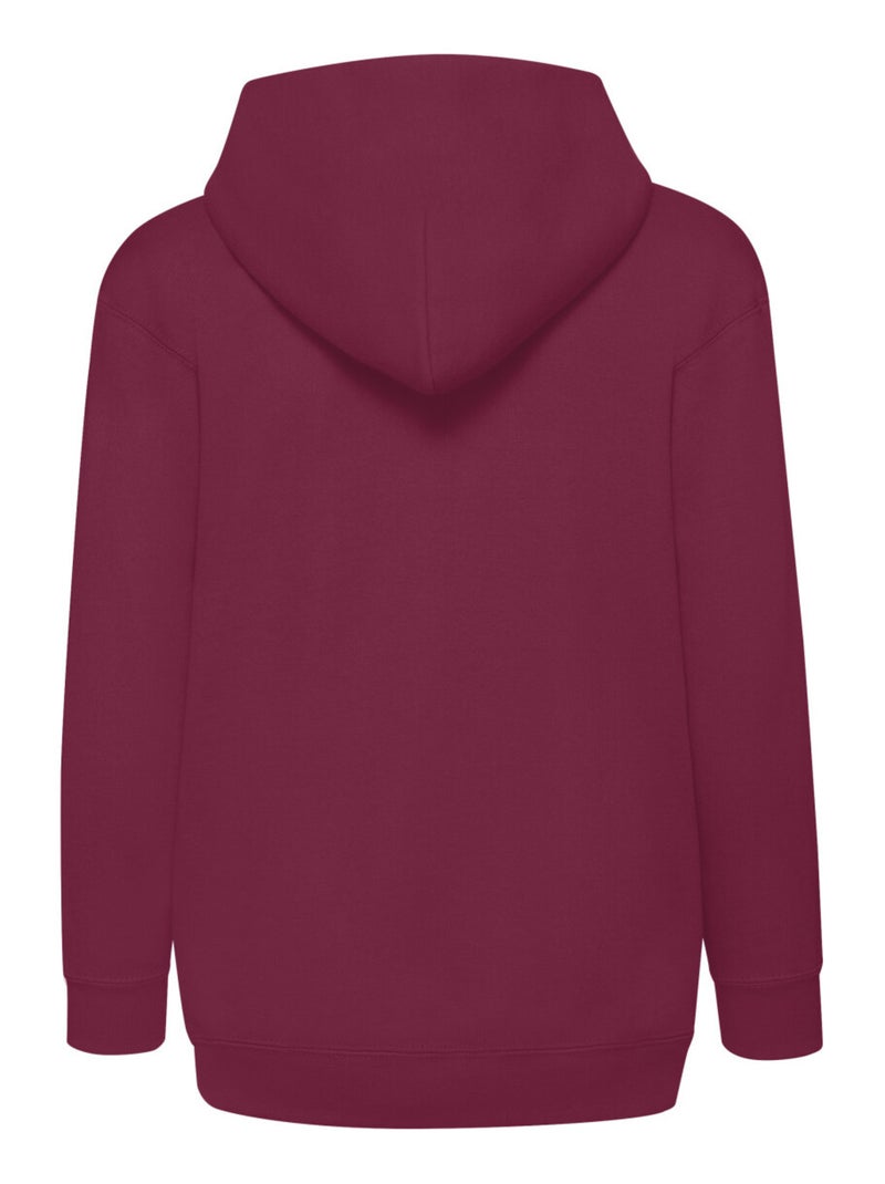 Fruit of the Loom - Veste à capuche CLASSIC Bordeaux - Kiabi