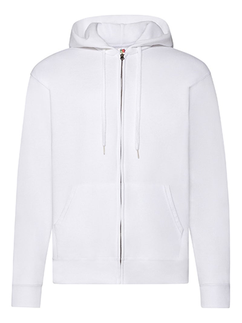 Fruit of the Loom - Veste à capuche CLASSIC Gris chiné - Kiabi