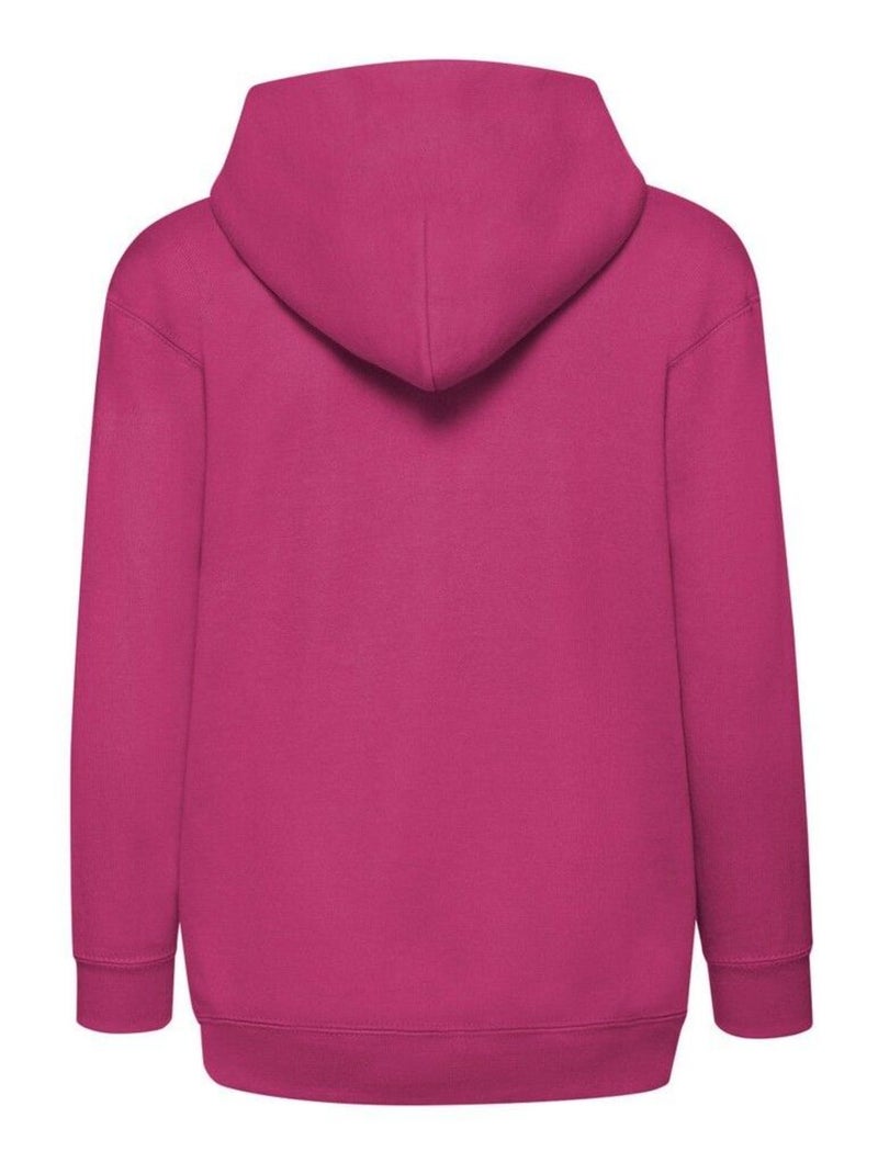 Fruit of the Loom - Veste à capuche CLASSIC Rose fushia - Kiabi