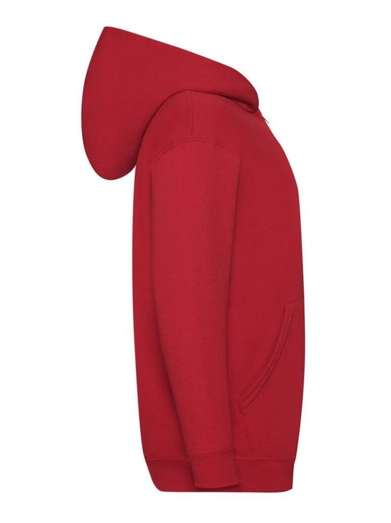 Fruit of the Loom - Veste à capuche CLASSIC Rouge - Kiabi