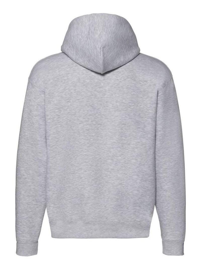 Fruit of the Loom - Veste à capuche PREMIUM Gris chiné - Kiabi