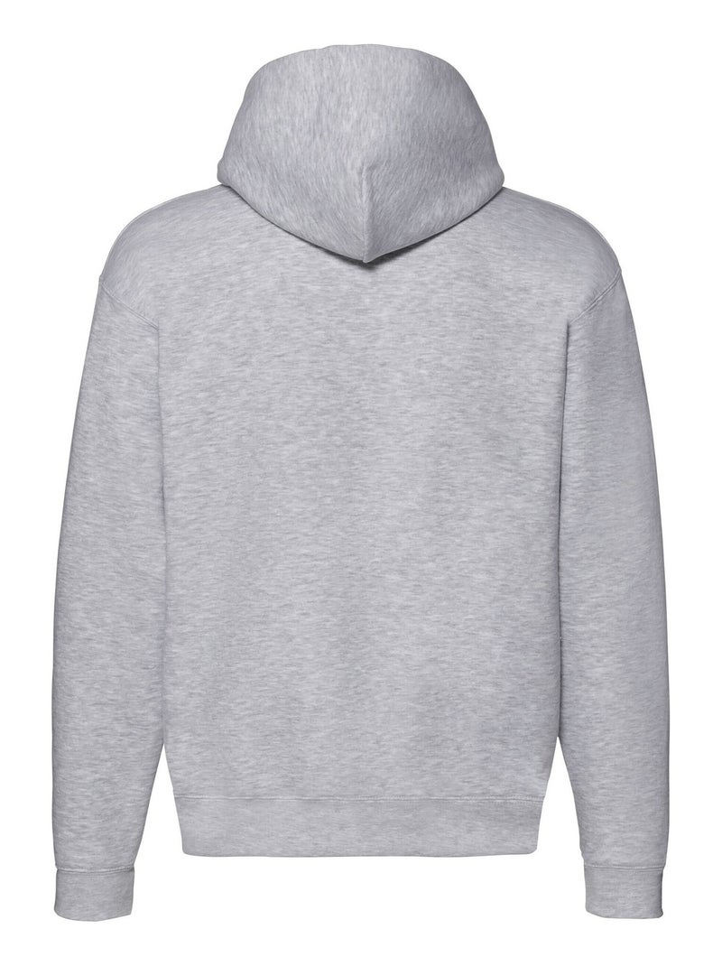 Fruit of the Loom - Veste à capuche PREMIUM Gris chiné - Kiabi