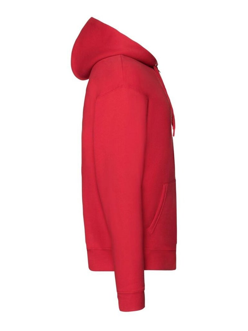 Fruit of the Loom - Veste à capuche PREMIUM Rouge - Kiabi