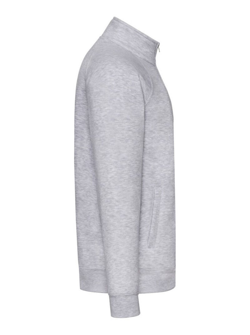 Fruit of the Loom - Veste de survêtement PREMIUM Gris chiné - Kiabi
