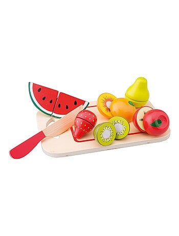 Fruits en bois à découper