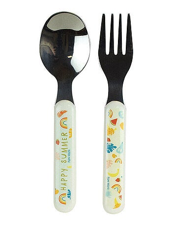 Fruity's Ensemble Couverts Inox (Fourchette, Cuillère)