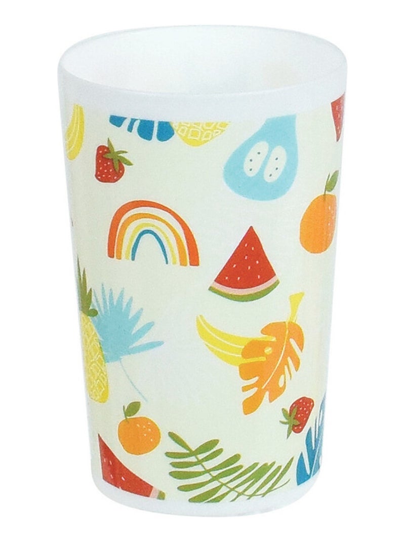 Fruity's Ensemble Repas (Assiette, Bol, Verre) Multicolore - Kiabi
