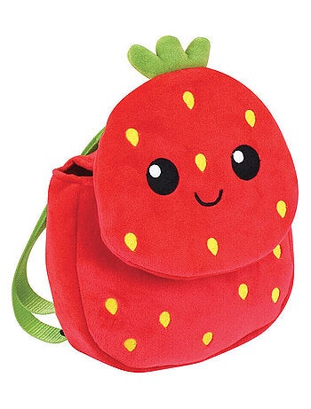 Fruity's Fraise sac à dos 3D - Hauteur 26 Cm