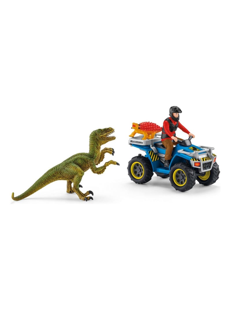 Fuite sur quad face au vélociraptor N/A - Kiabi