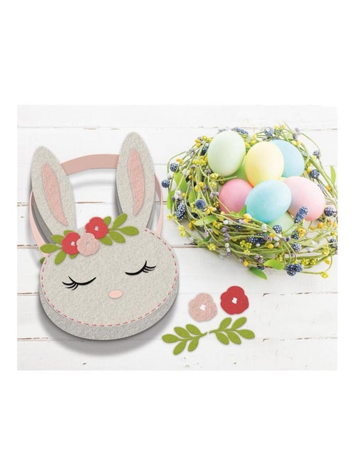 'Fundoo' - mon panier feutrine  lapin - Kiabi