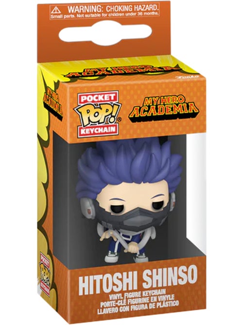 Funko POP! - Porte-clés motif Hitoshi Shinso MY HERO ACADEMIA (Hitoshi Shinso) - Kiabi Funko POP! - Porte-clés motif Hitoshi Shinso MY HERO ACADEMIA (Hitoshi Shinso) - Kiabi