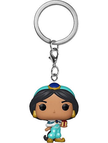 Funko POP! - Porte-clés motif Jasmine motif/style Princesse Disney HOLIDAY (Jasmine)