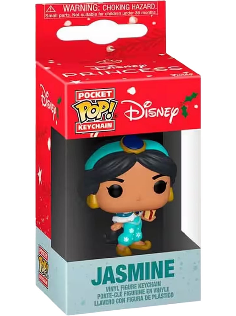 Funko POP! - Porte-clés motif Jasmine motif/style Princesse Disney HOLIDAY (Jasmine) Multicolore - Kiabi