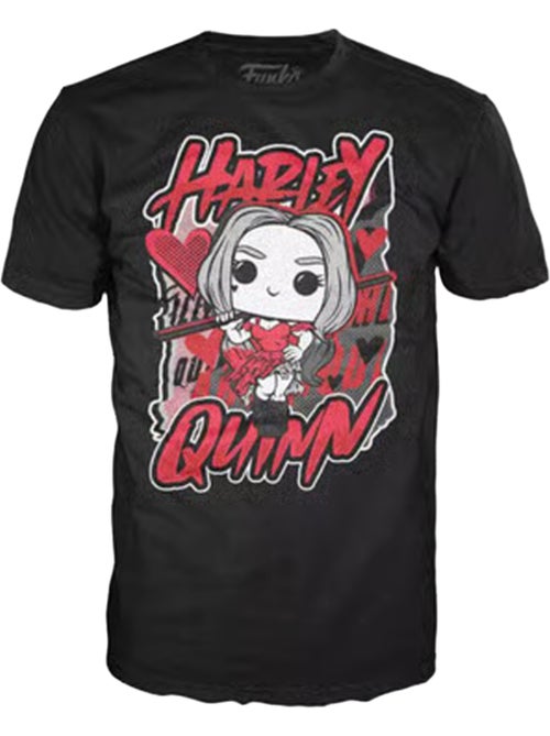 Funko POP! - T-shirt motif Harley Quinn motif/style Suicide Squad (Contenu: 1 Figurine) - Kiabi