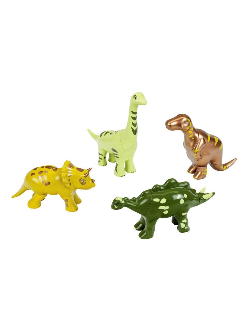 Funny Puzzle, 4 Dinosaures Magnetiques - N/A - Kiabi - 42.99€