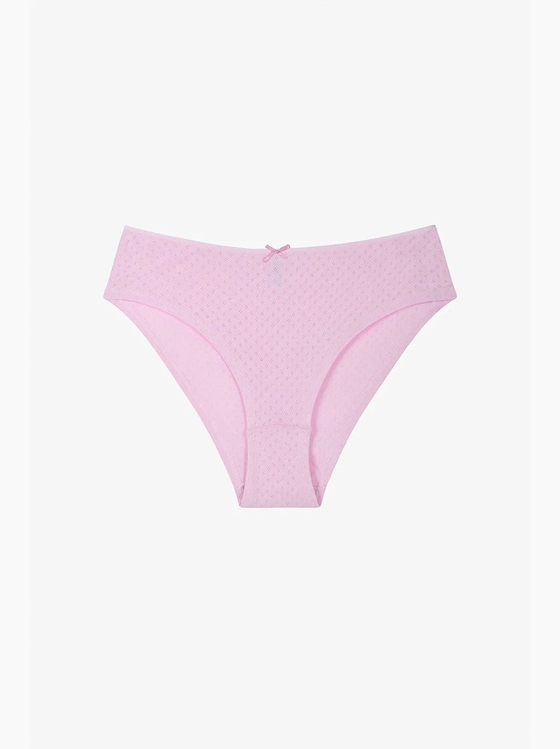 Funny spirit hipster pointelle à fleurs, lot de 3 penti Multicolore - Kiabi