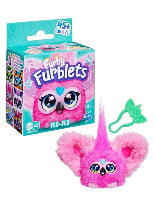 Furblets Flo-Flo - Mini Flamant rose en peluche - Kiabi