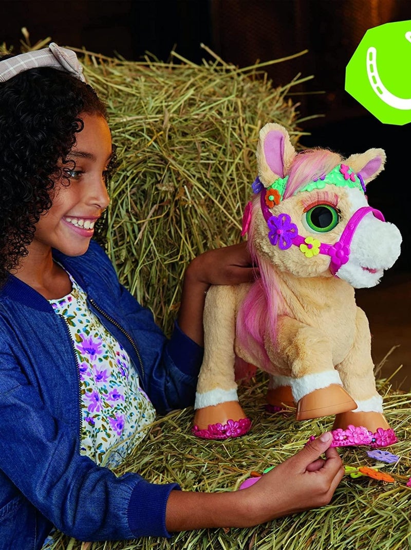 furReal Cinnamon - mon poney stylé Marron - Kiabi