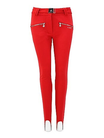 Fuseaux & Pantalons De Ski, Pantalon De Ski Taille Haute Rouge