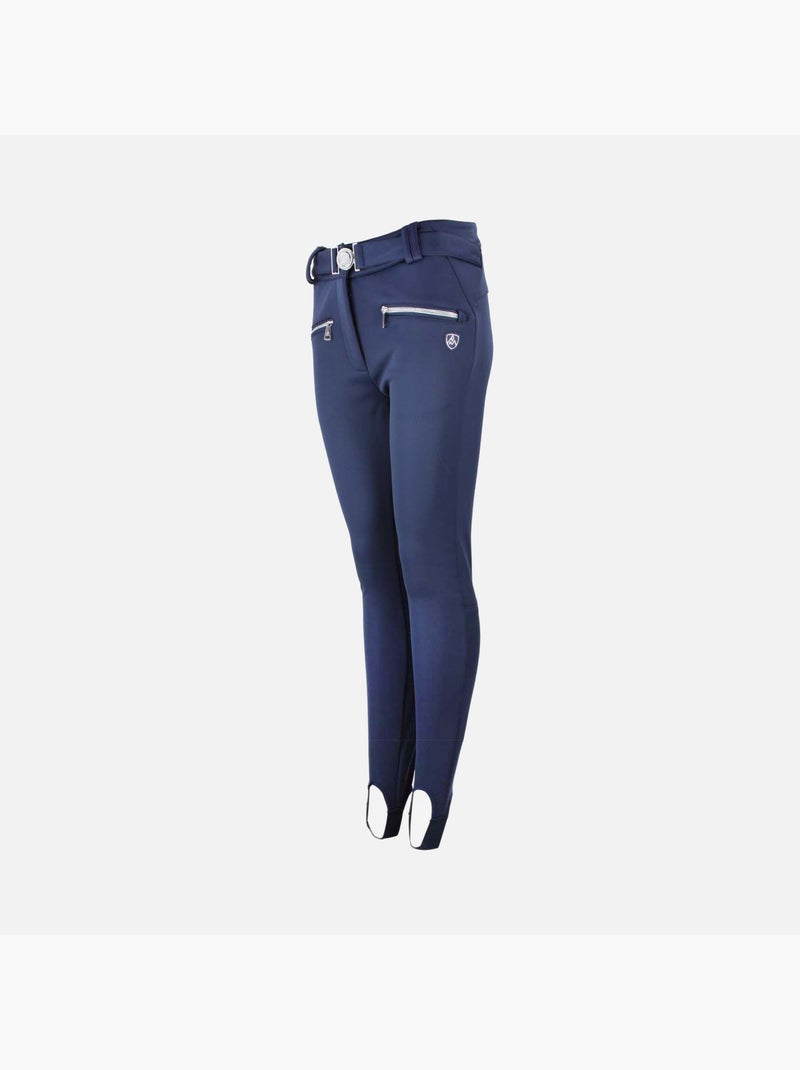 Fuseau de ski softshell   AFUZZONI - PEAK MOUNTAIN Bleu marine - Kiabi