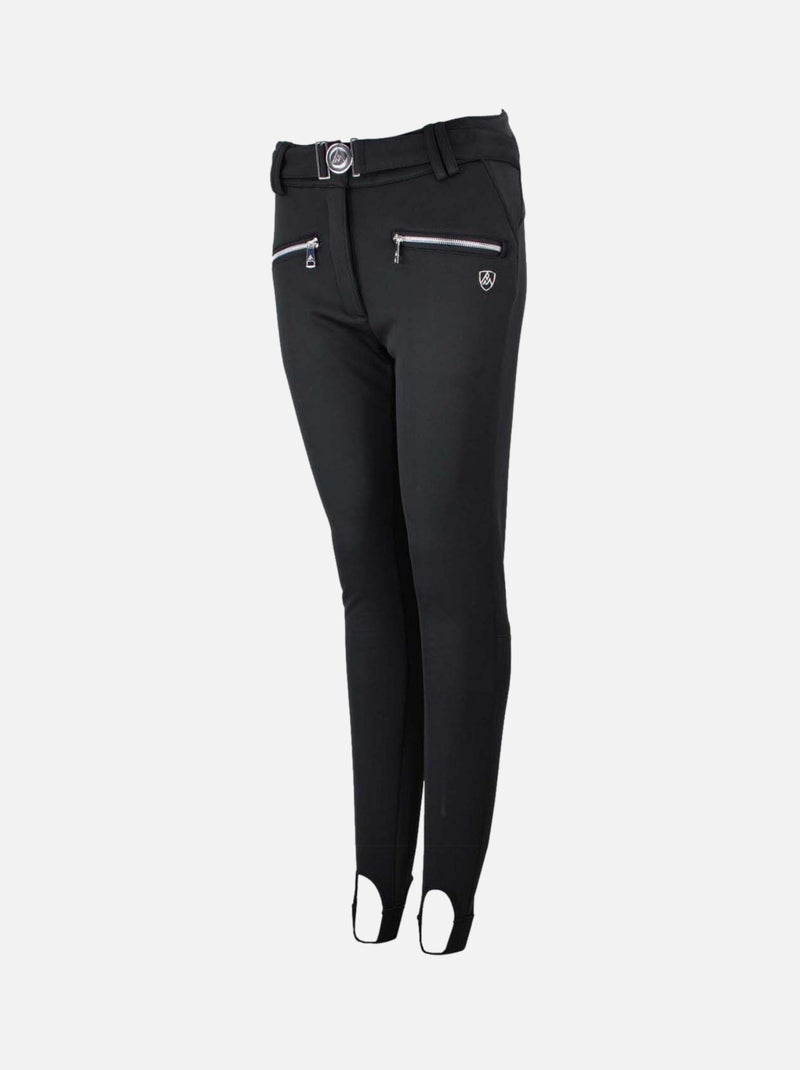 Fuseau de ski softshell   AFUZZONI - PEAK MOUNTAIN Noir Noir - Kiabi